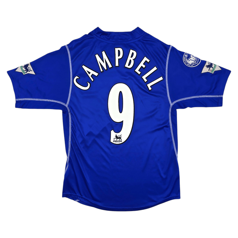 2002/03 Everton Home Football Shirt (M) Puma #9 Campbell - Football Finery - FF204494