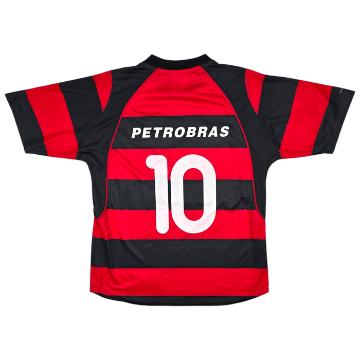 2002/03 Flamengo Home Football Shirt (M) Nike #10 (Felipe) - Football Finery - FF204357