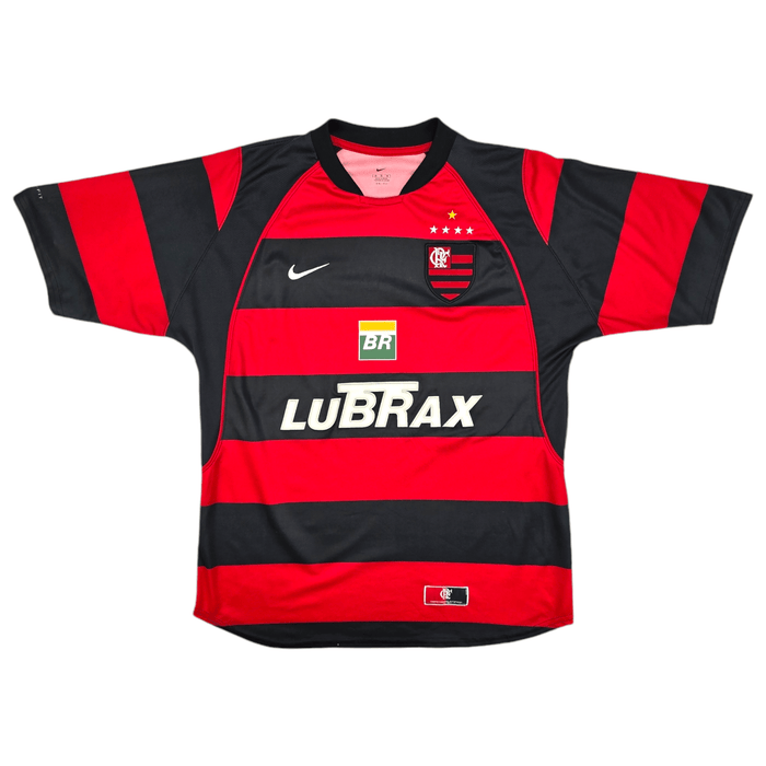 2002/03 Flamengo Home Football Shirt (M) Nike #10 (Felipe) - Football Finery - FF204357