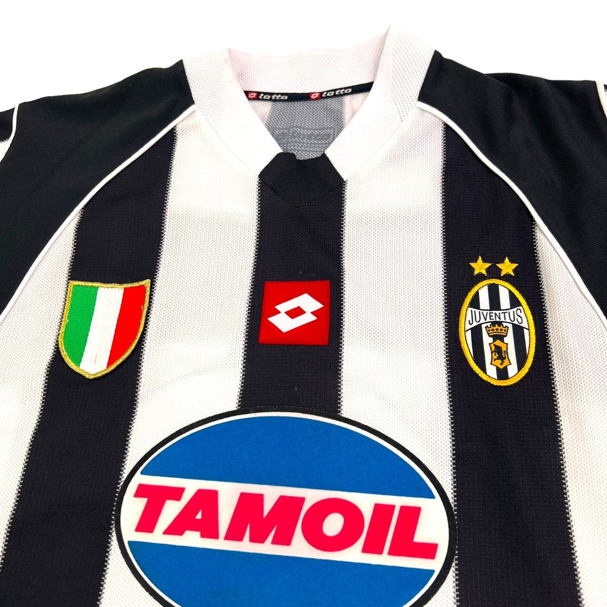 2002/03 Juventus Home Football Shirt (L) Lotto # 11 Nedved - Football Finery - FF202757