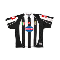 2002/03 Juventus Home Football Shirt (L) Lotto # 11 Nedved - Football Finery - FF202757