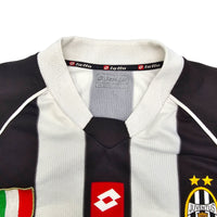 2002/03 Juventus Home Football Shirt (L) Lotto #11 Nedved - Football Finery - FF204118