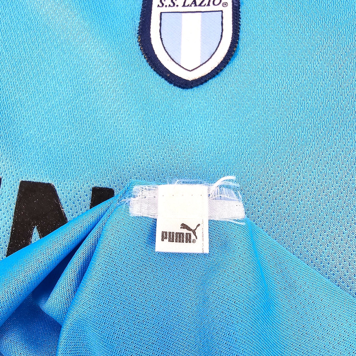 2002/03 Lazio Home Football Shirt (M) Puma #7 Claudio - Football Finery - FF204004