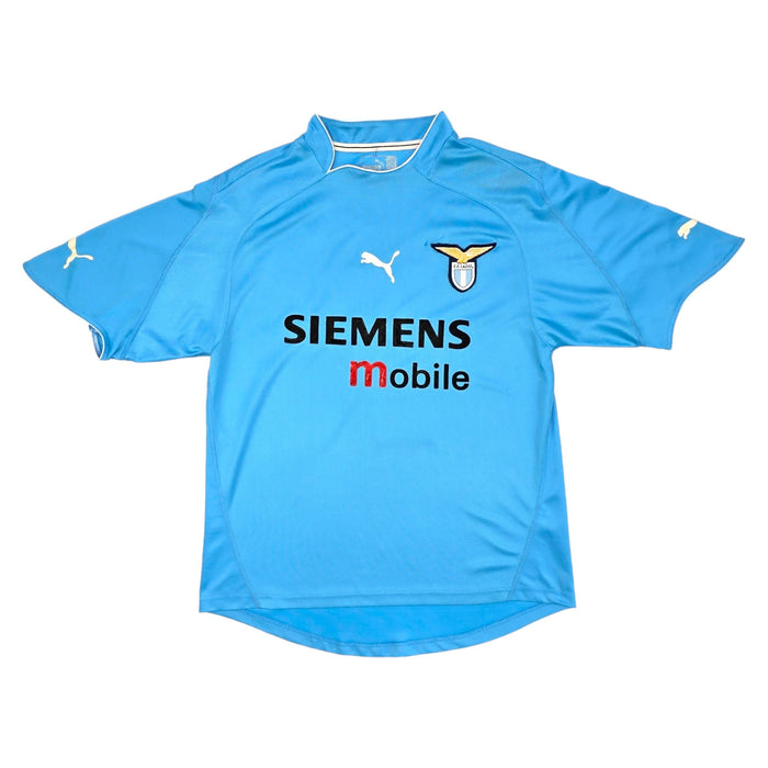 2002/03 Lazio Home Football Shirt (M) Puma #7 Claudio - Football Finery - FF204004