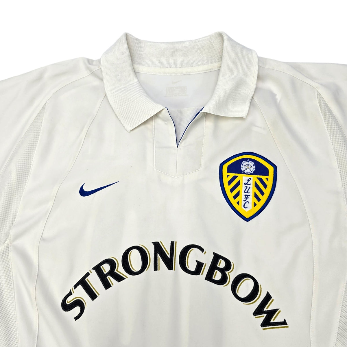 2002/03 Leeds United Home Football Shirt (L) Nike #10 Kewell - Football Finery - FF204262