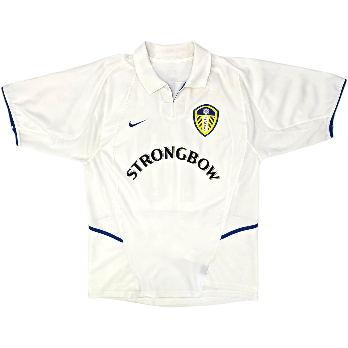 2002/03 Leeds United Home Football Shirt (L) Nike #10 Kewell - Football Finery - FF204262