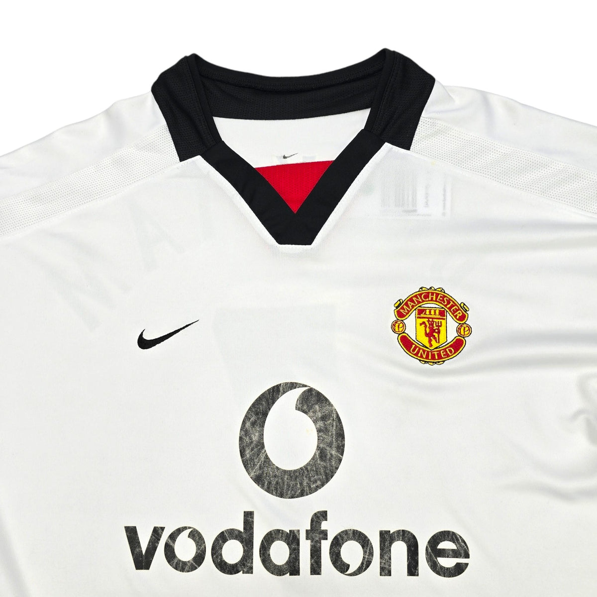 2002/03 Manchester United Away Football Shirt (L) Nike #7 Beckham - Football Finery - FF202619