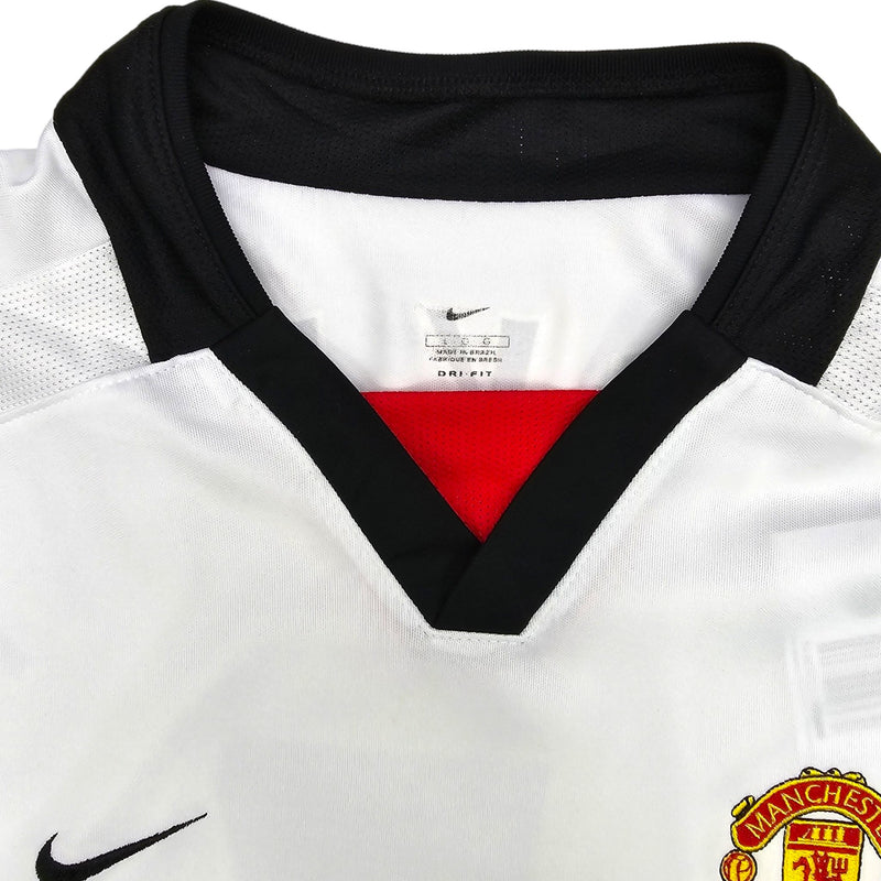 2002/03 Manchester United Away Football Shirt (L) Nike #7 Beckham - Football Finery - FF202619