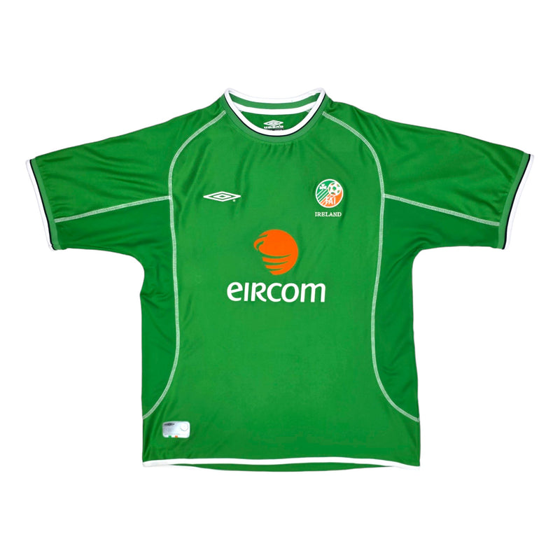 2002/03 Republic of Ireland Home Football Shirt (XL) Umbro - Football Finery - FF203844