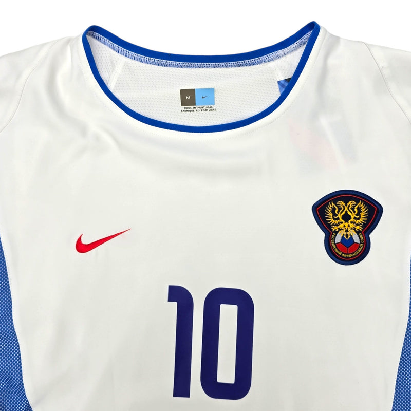 2002/03 Russia Away Football Shirt (M) Nike #10 Mostovoi (Player Version) - Football Finery - FF203917