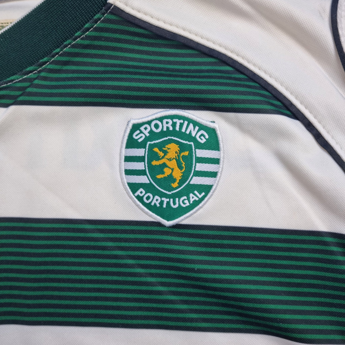 2002/03 Sporting Lisbon Home Football Shirt (M) Reebok - Football Finery - FF203008