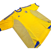 2002/03 Sweden Home Football Shirt (2XL) Adidas - Football Finery - FF203287