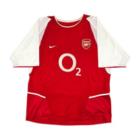 2002/04 Arsenal Home Football Shirt (XL) Nike #8 Ljungberg - Football Finery - FF204474