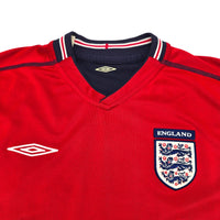 2002/04 England Away Football Shirt (M) Umbro - Football Finery - FF204097