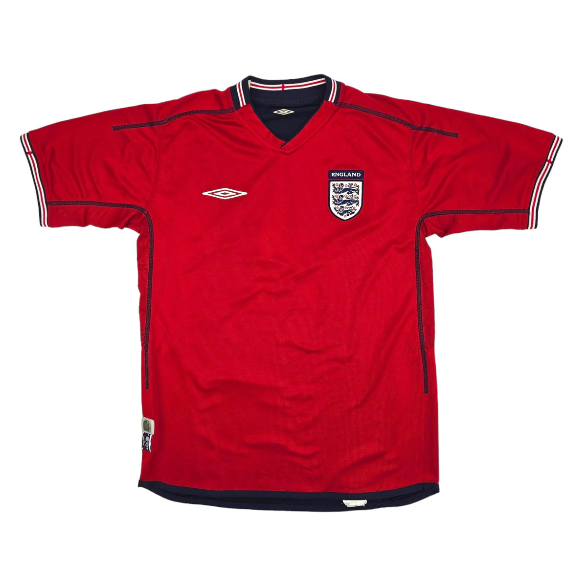 2002/04 England Away Football Shirt (M) Umbro - Football Finery - FF204097