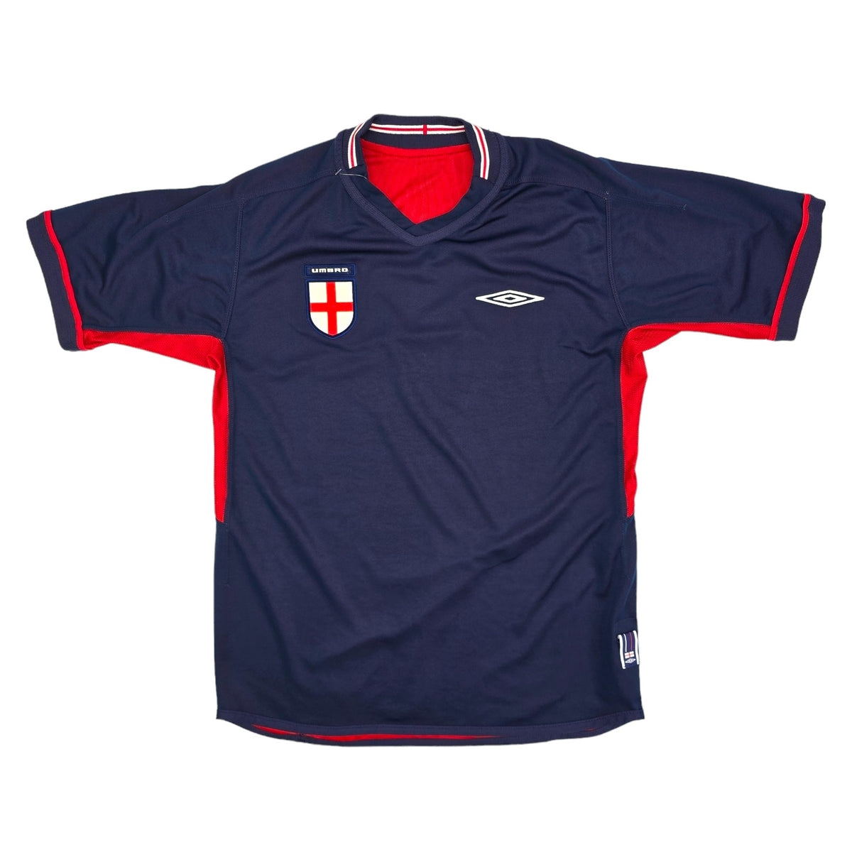 2002/04 England Away Football Shirt (M) Umbro - Football Finery - FF204097