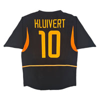 2002/04 Holland Away Football Shirt (M) Nike #10 Kluivert - Football Finery - FF204320