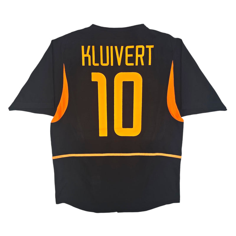 2002/04 Holland Away Football Shirt (M) Nike #10 Kluivert - Football Finery - FF204320