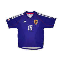 2002/04 Japan Home Football Shirt (L) Adidas #18 Ono - Football Finery - FF203057