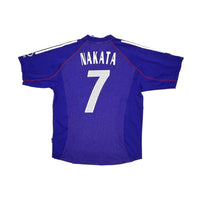 2002/04 Japan Home Football Shirt (L) Adidas #7 Nakata - Football Finery - FF203059