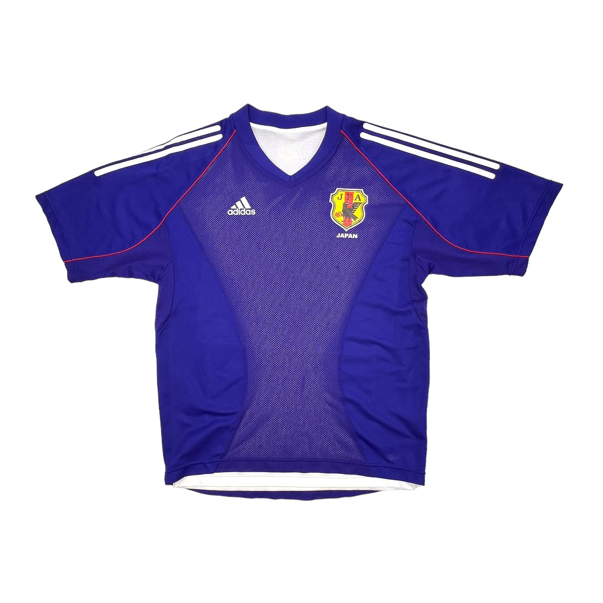 2002/04 Japan Home Football Shirt (L) Adidas (Player Issue) - Football Finery - FF203501