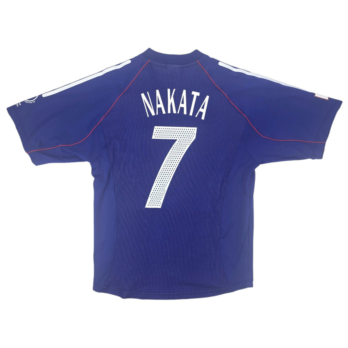 2002/04 Japan Home Football Shirt (M) Adidas #7 Nakata (WC2002) - Football Finery - FF204296