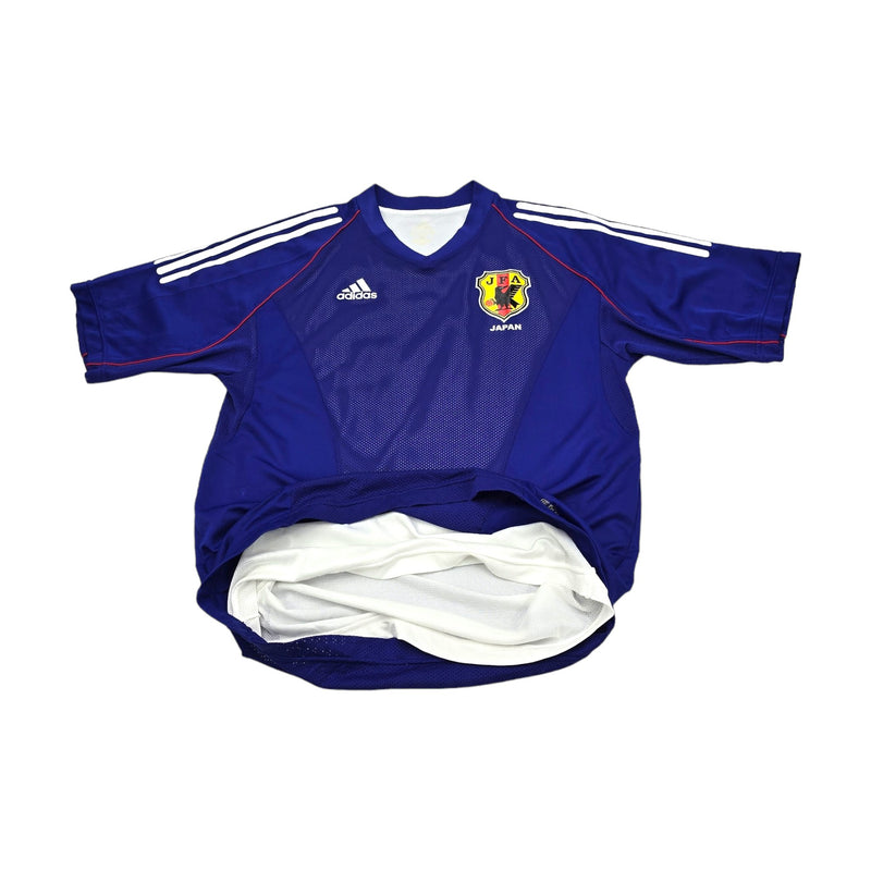 2002/04 Japan Home Football Shirt (M) Adidas (Player Version) - Football Finery - FF203441