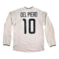 2002/04 Juventus Away Football Shirt (M) Nike #10 Del Piero - Football Finery - FF202784