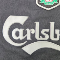 2002/04 Liverpool Away Football Shirt (M) Reebok #17 Gerrard - Football Finery - FF203478