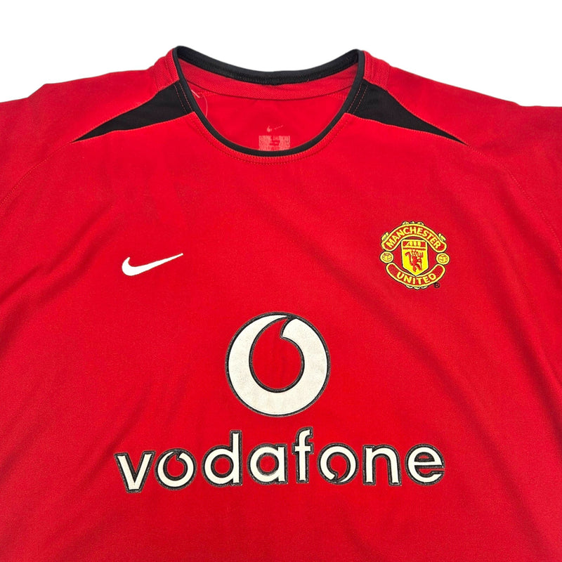 2002/04 Manchester United Home Football Shirt (XL) Nike - Football Finery - FF203723