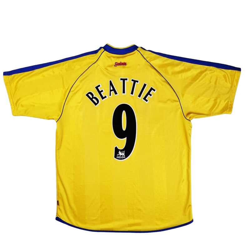 2002/04 Southampton Third Football Shirt (XL) Saints FC #9 Beattie - Football Finery - FF202545