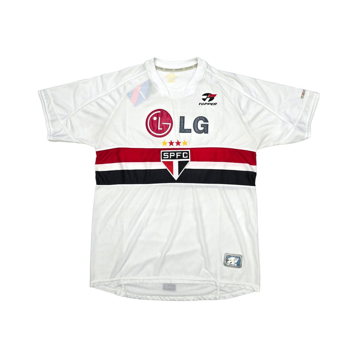 2003 Sao Paulo Home Football Shirt (M) Topper - Football Finery - FF203509