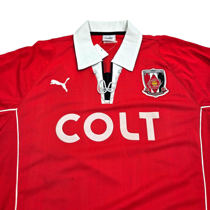 2003 Urawa Red Diamonds Home Football Shirt (L) Puma (BNWTs) - Football Finery - FF202794