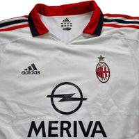 2003/04 AC Milan Away Football Shirt (XL) Adidas #7 Shevchenko - Football Finery - FF202927