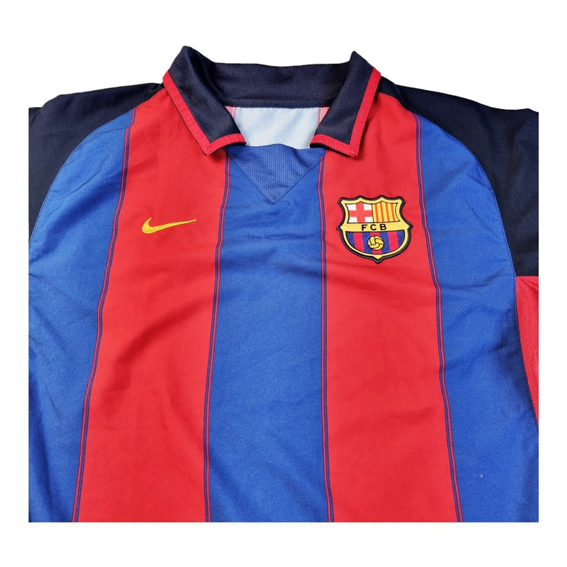 2003/04 Barcelona Home Football Shirt (L) Nike - Football Finery - FF202674