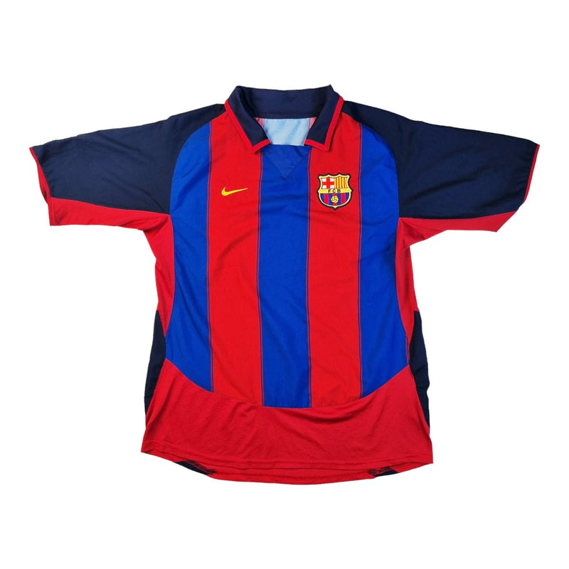 2003/04 Barcelona Home Football Shirt (L) Nike - Football Finery - FF202674