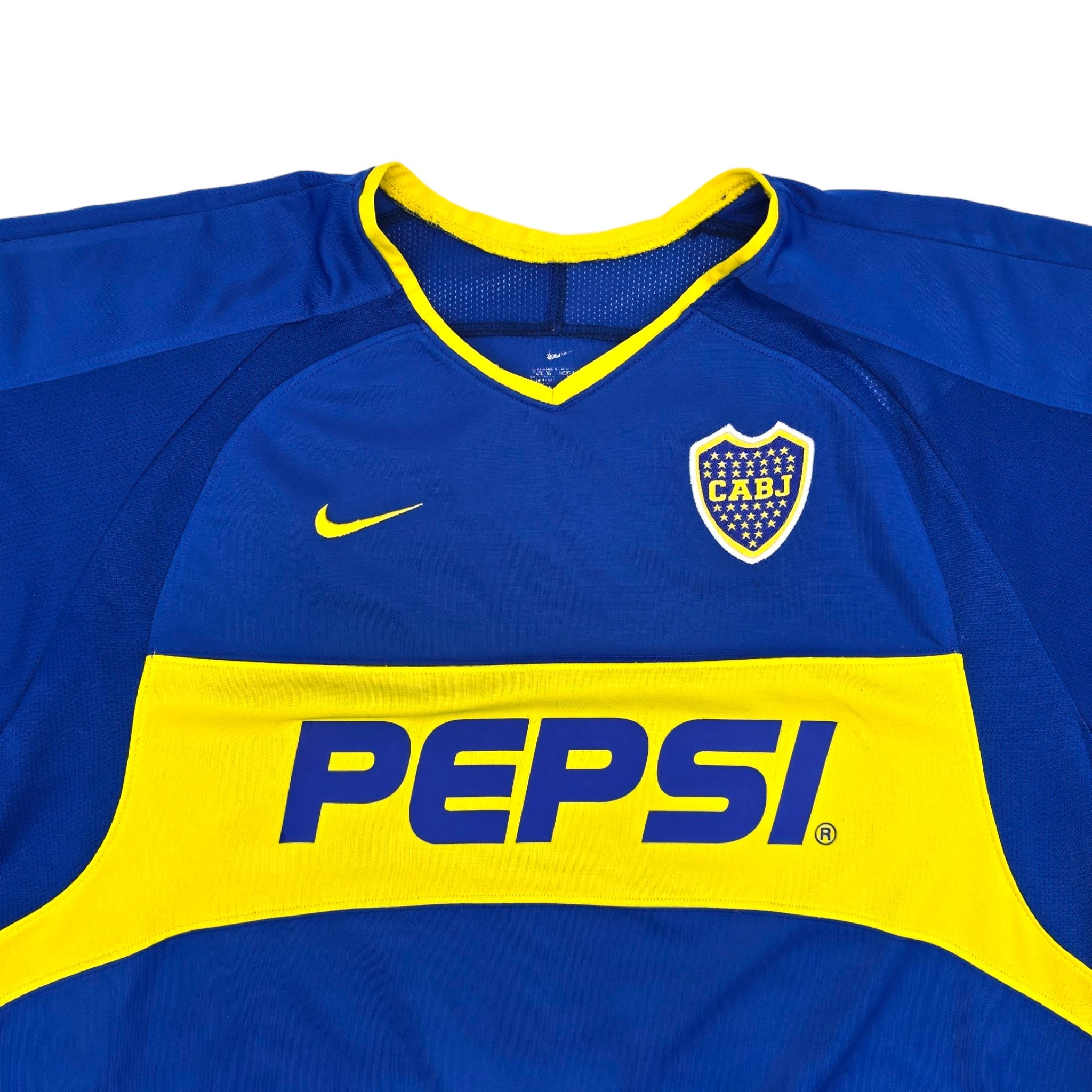 2003 04 Boca Juniors Home Football Shirt XL Nike Football Finery