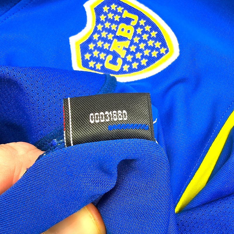 2003/04 Boca Juniors Home Football Shirt (XL) Nike - Football Finery - FF204060