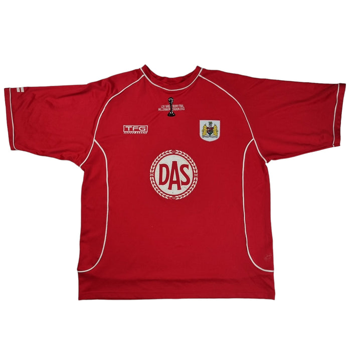 2003/04 Bristol City LDV Vans Final Special Football Shirt (L) TFG - Football Finery - FF202571