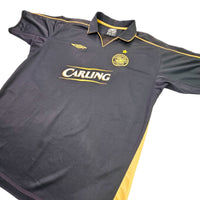 2003/04 Celtic Away Football Shirt (L) Umbro #7 Larsson - Football Finery - FF203436