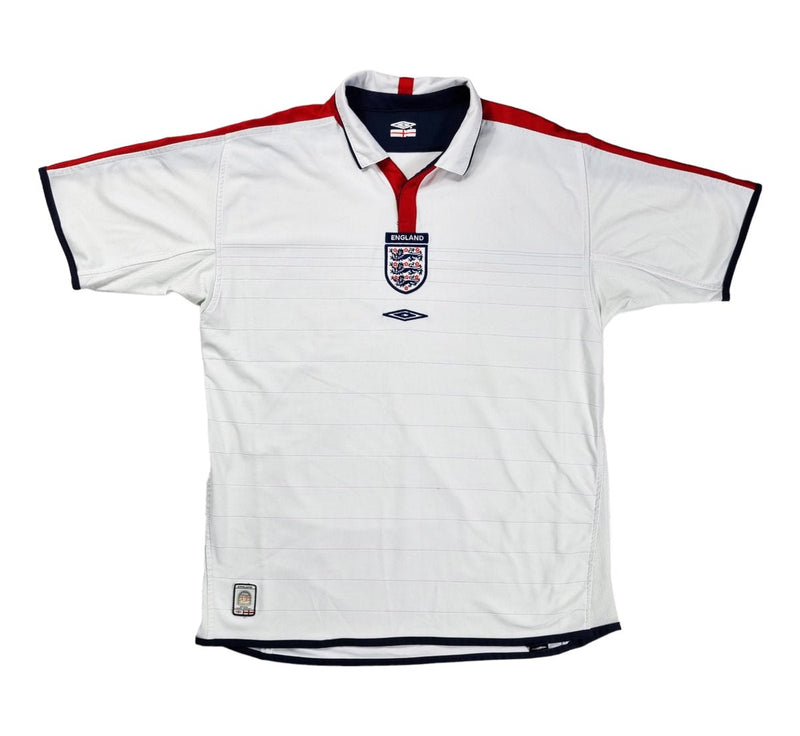 2003/04 England Home Football Shirt (L) Umbro - Football Finery - FF202761