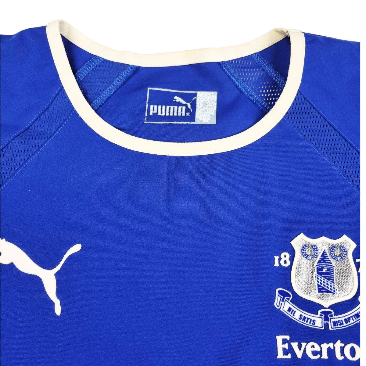 2003/04 Everton 125 Yrs Home Football Shirt (L) Puma #18 Rooney - Football Finery - FF202767