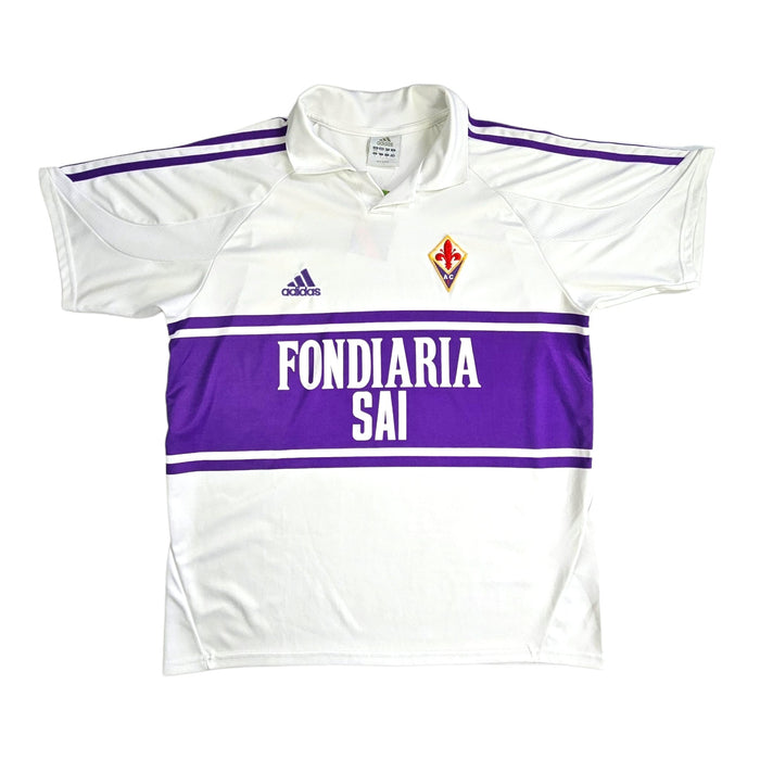 2003/04 Fiorentina Away Football Shirt (S) Adidas - Football Finery - FF202903