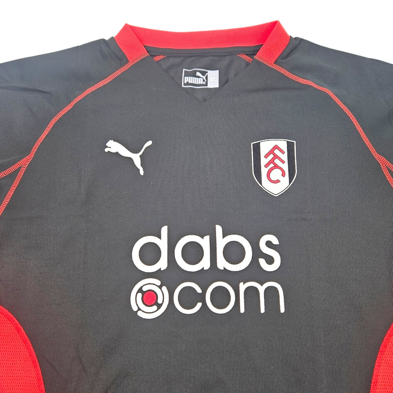 2003/04 Fulham Away Football Shirt (XL) Puma # 15 Halyes - Football Finery - FF203284