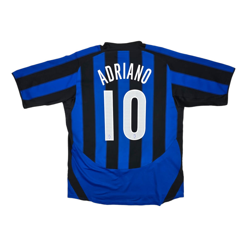 2003/04 Inter Milan Home Football Shirt (XL) Nike #10 Adriano - Football Finery - FF203787