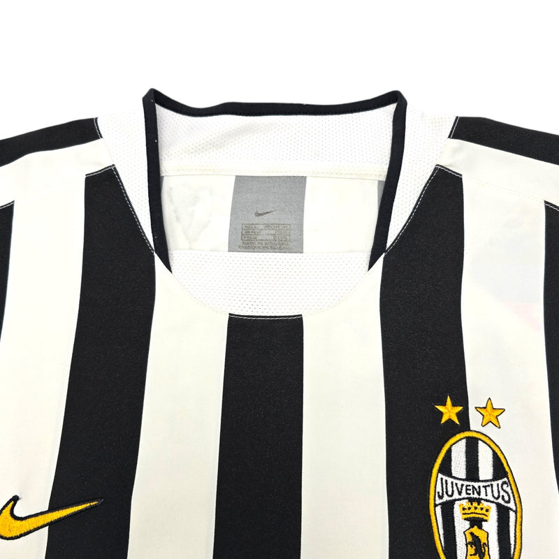 2003/04 Juventus Home Football Shirt (L) Nike #11 Nedved - Football Finery - FF204238