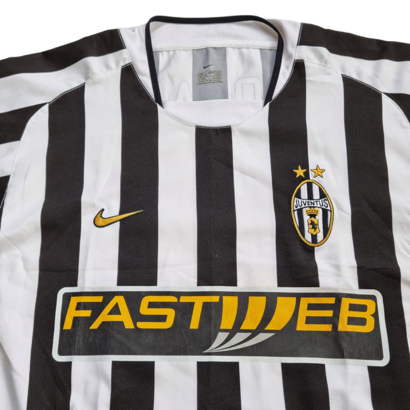 2003/04 Juventus Home Football Shirt (L) Nike #16 Camoranesi - Football Finery - FF202785