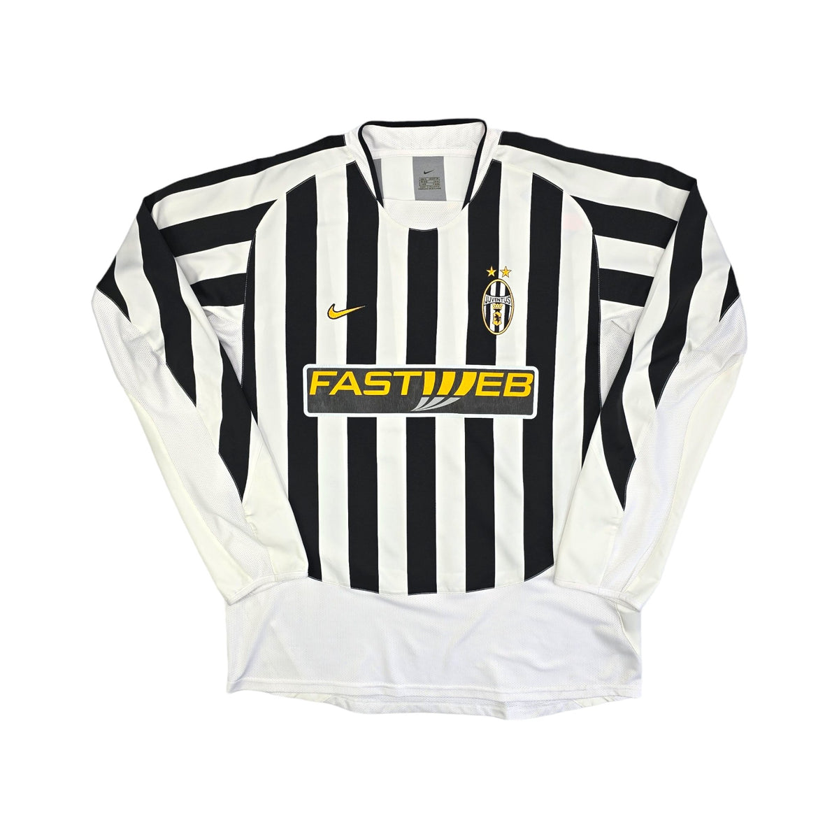 2003/04 Juventus Home Football Shirt (XL) Nike #17 Trezeguet - Football Finery - FF204119