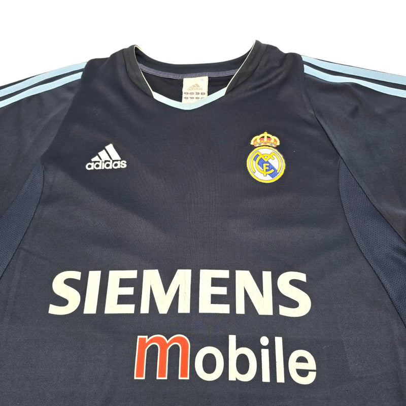 2003/04 Real Madrid Away Football Shirt (L) Adidas #7 Raul - Football Finery - FF204122