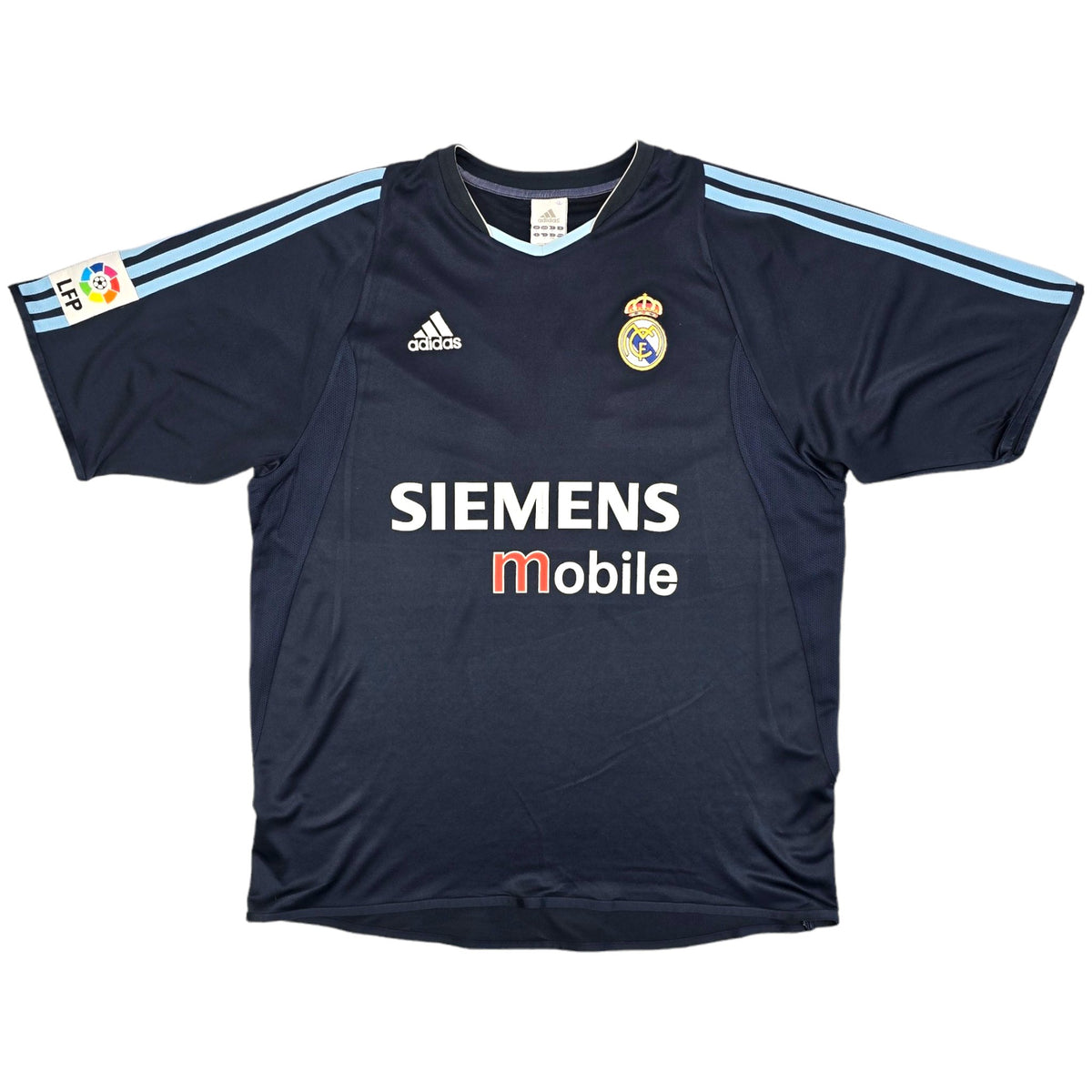 2003/04 Real Madrid Away Football Shirt (L) Adidas #7 Raul - Football Finery - FF204122